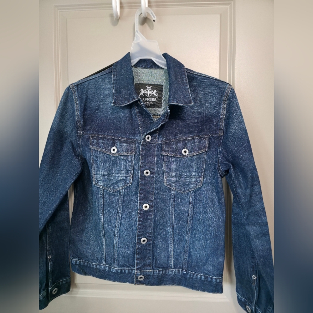 Express Indigo Denim Jacket